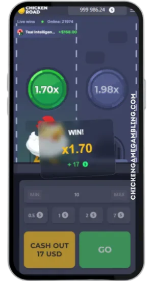 Ganho sólido com x1.70